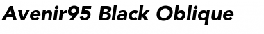 Avenir95-Black Font