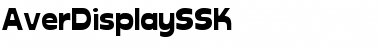 AverDisplaySSK Font