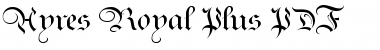 Ayres Royal Plus Regular Font