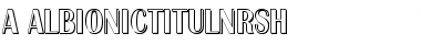 Download a_AlbionicTitulNrSh Font