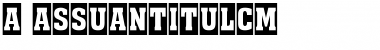 Download a_AssuanTitulCm Font