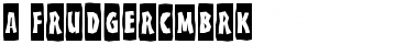 a_FrudgerCmBrk Regular Font