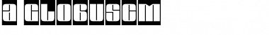 a_GlobusCm Regular Font