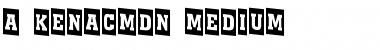 a_KenaCmDn Medium Font