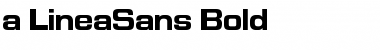 a_LineaSans Font