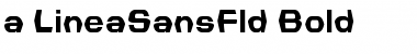 a_LineaSansFld Font