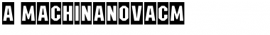 a_MachinaNovaCm Medium Font