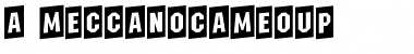 a_MeccanoCmUp Font