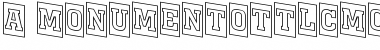 a_MonumentoTtlCmOtlDn Regular Font