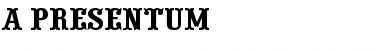 a_Presentum Regular Font