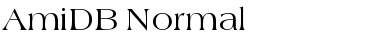 AmiDB Normal Font