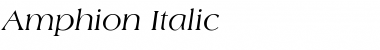 Amphion Italic