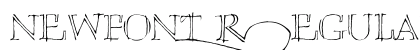 NewFont Regular preview NewFont Regular preview