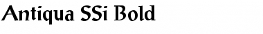 Antiqua SSi Bold Font