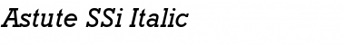 Astute SSi Italic