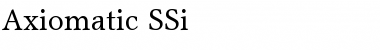 Axiomatic SSi Regular