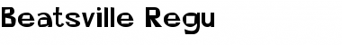 Beatsville Regu Regular Font