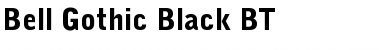 BellGothic Blk BT Black