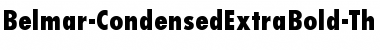 Belmar-CondensedExtraBold-Th Regular Font