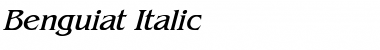 Benguiat Italic Font