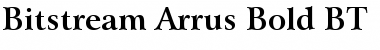 Download Arrus BT Font
