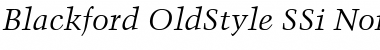 Blackford OldStyle SSi Normal Font