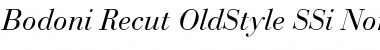 Bodoni Recut OldStyle SSi Normal