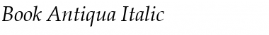 Book Antiqua Italic