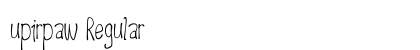 upirpaw Regular