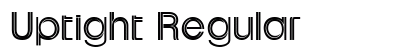 Uptight Regular font free download