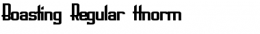 Boasting Regular Font