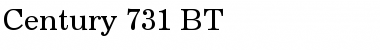 Century731 BT Font