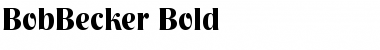 BobBecker Font