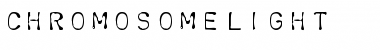 ChromosomeLight Regular Font