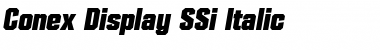 Conex Display SSi Italic