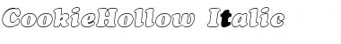 CookieHollow Italic Font