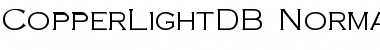 CopperLightDB Normal Font