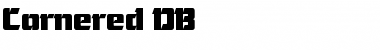 Cornered DB Font