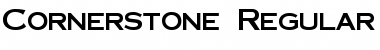 Cornerstone Regular Font