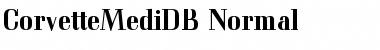 CorvetteMediDB Font