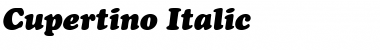 Cupertino Italic