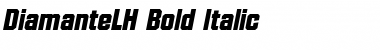 DiamanteLH Bold Italic Font