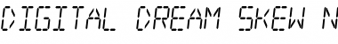 Digital dream Skew Narrow Regular Font