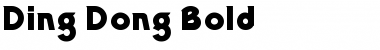 Ding-Dong Bold Font