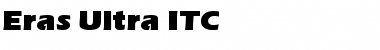 Eras Ultra ITC Regular Font