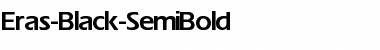 Download Eras-Black-SemiBold Font