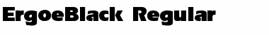 ErgoeBlack Font