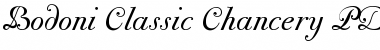 Download Bodoni Classic Chancery Font