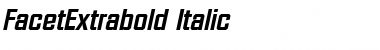 FacetExtrabold Font