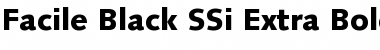 Facile Black SSi Extra Bold Font